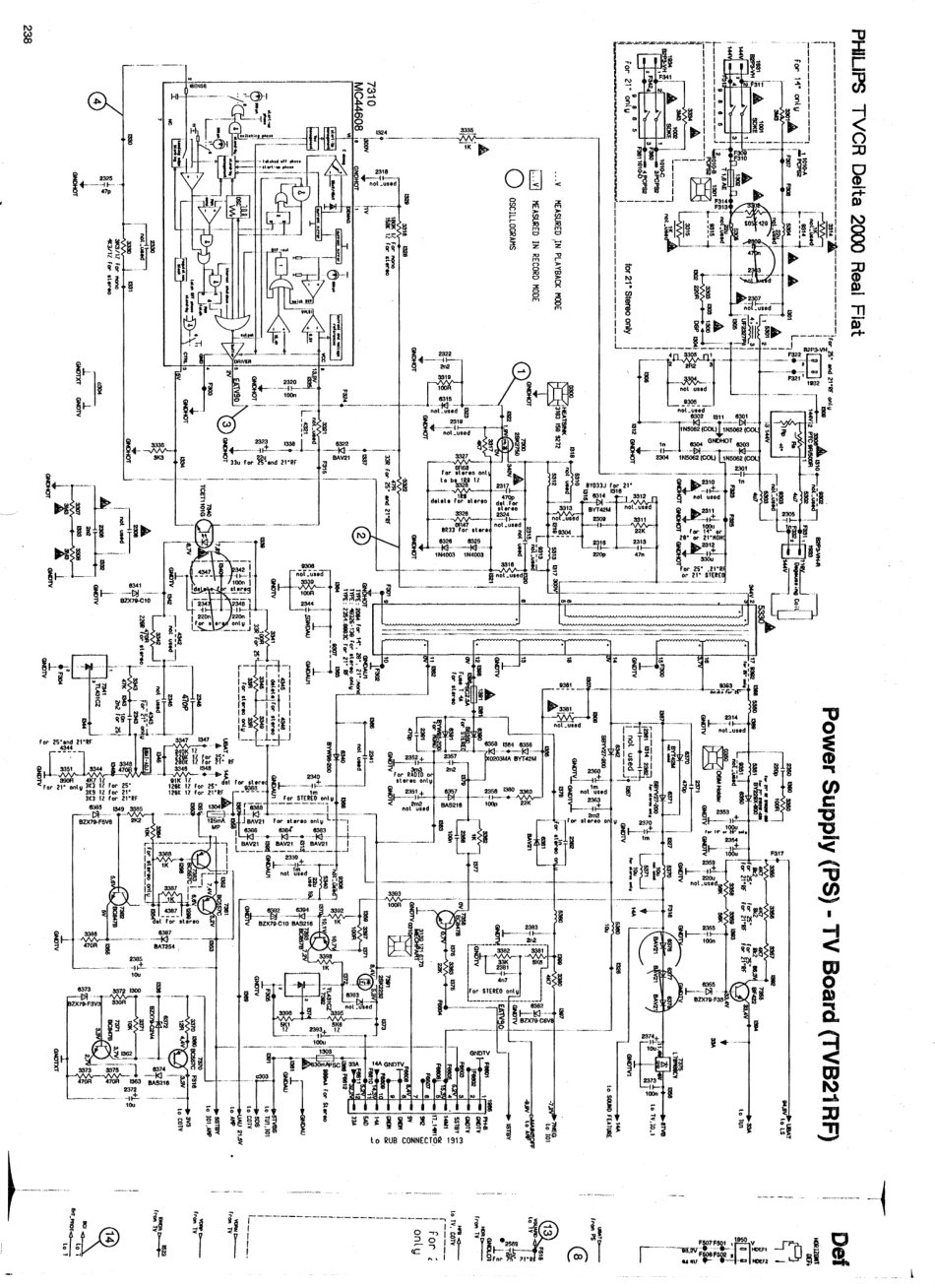 飞利浦21PV908 918 TVCR DELTA_2000 REAL FLAT图纸_21pv908_918-07-39_tvcr_delta_2000_real_flat.pdf_第2页