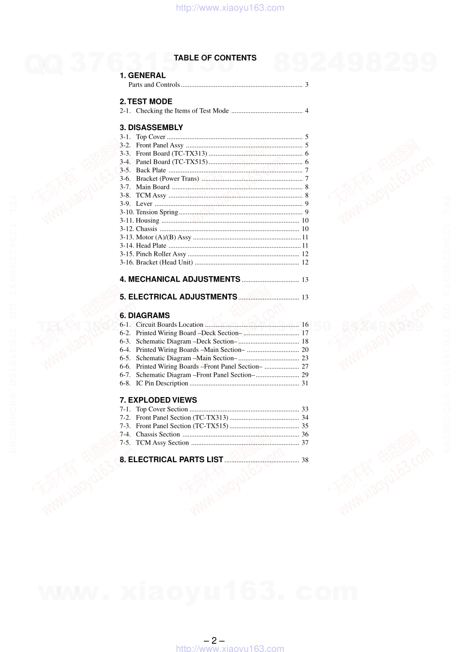 索尼SONY TC-TX313电路图.pdf_第2页