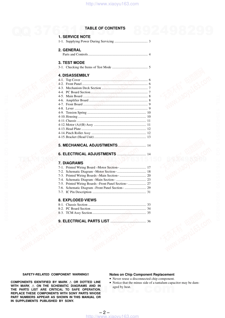 索尼SONY TC-TX101电路图.pdf_第2页