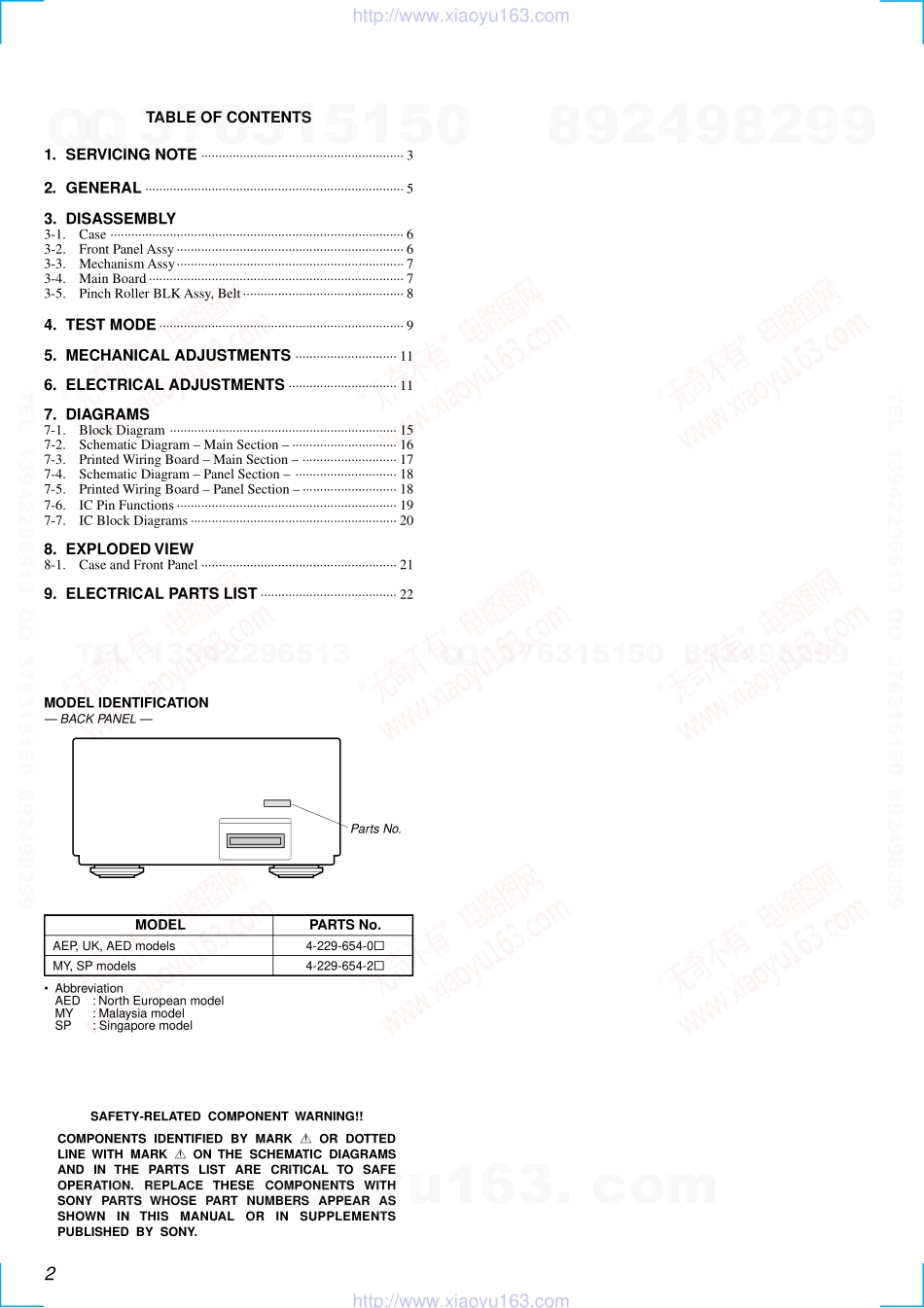 索尼SONY TC-SP55电路图.pdf_第2页