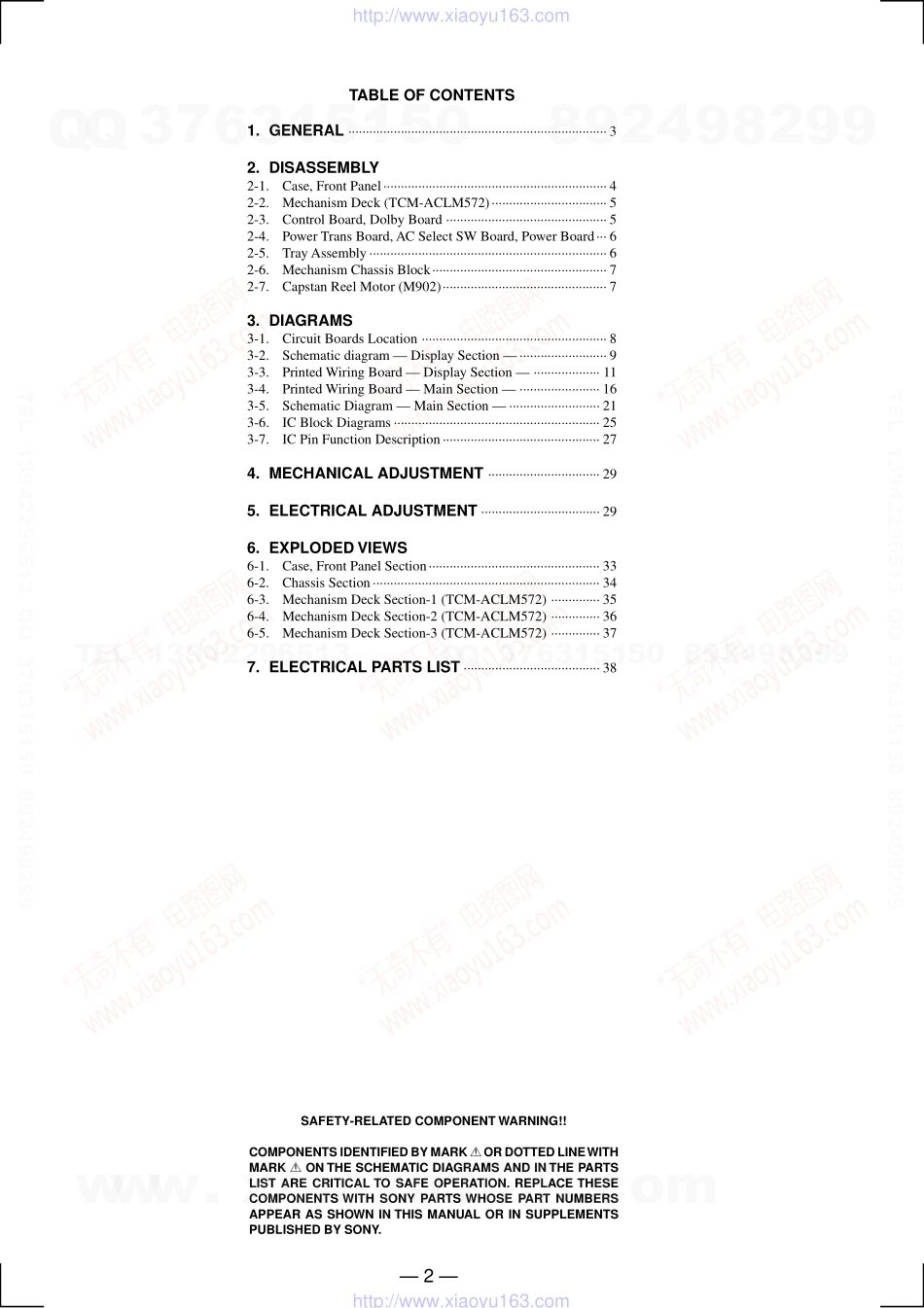 索尼SONY TC-SD1电路图.pdf_第2页