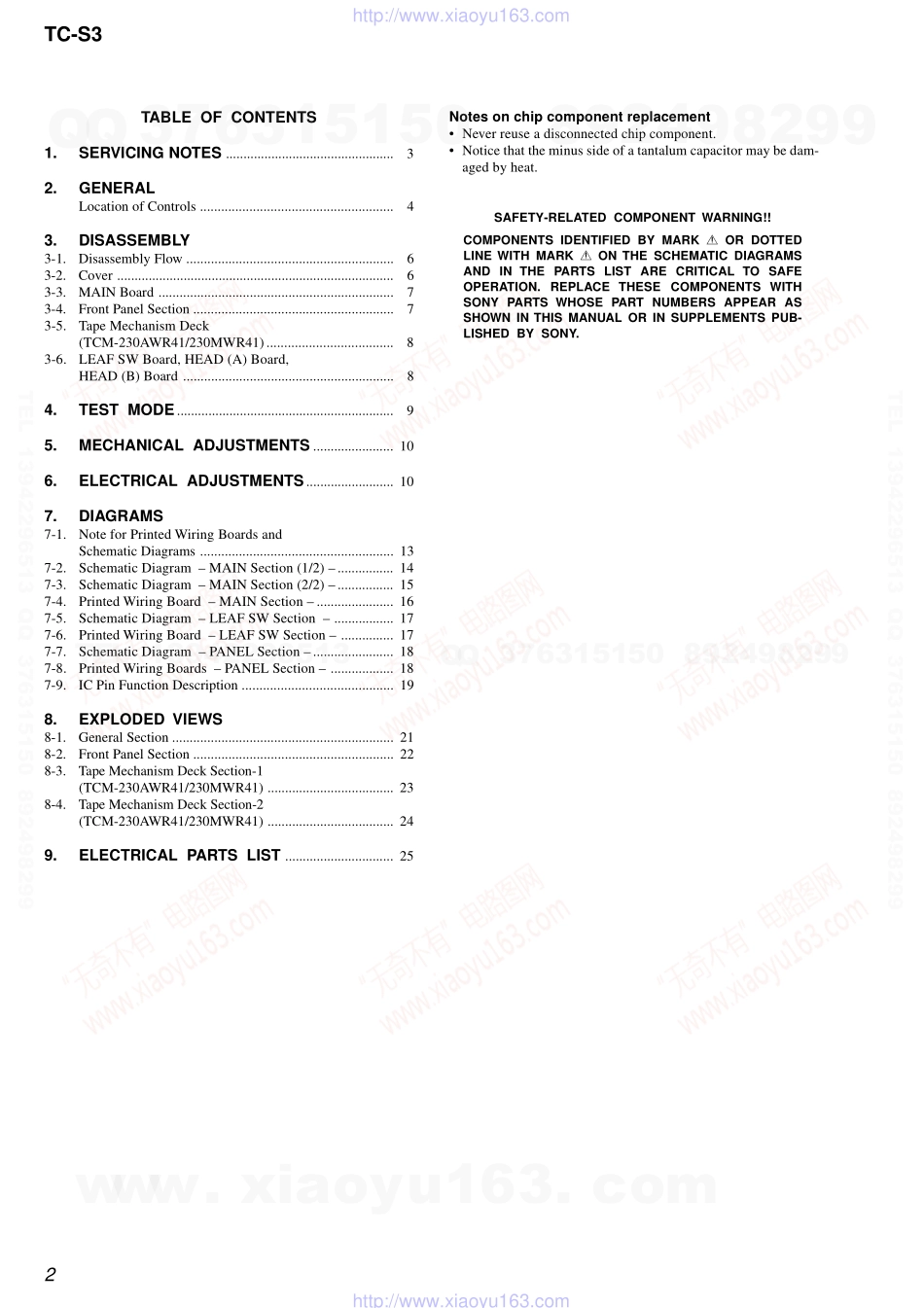 索尼SONY TC-S3电路图.pdf_第2页