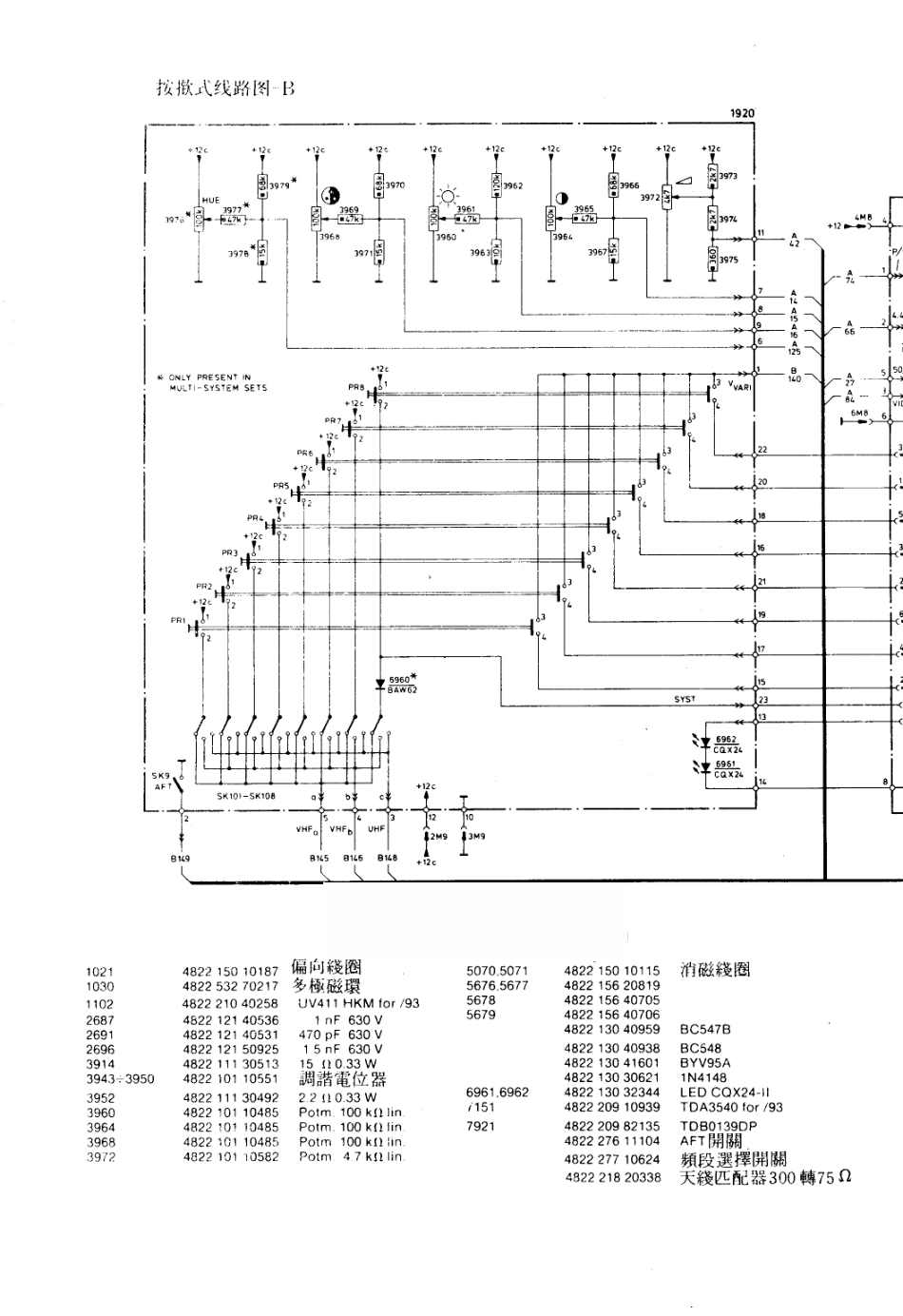 飞利浦20CT6450彩电电路原理图_飞利浦  20CT6050(05).pdf_第1页