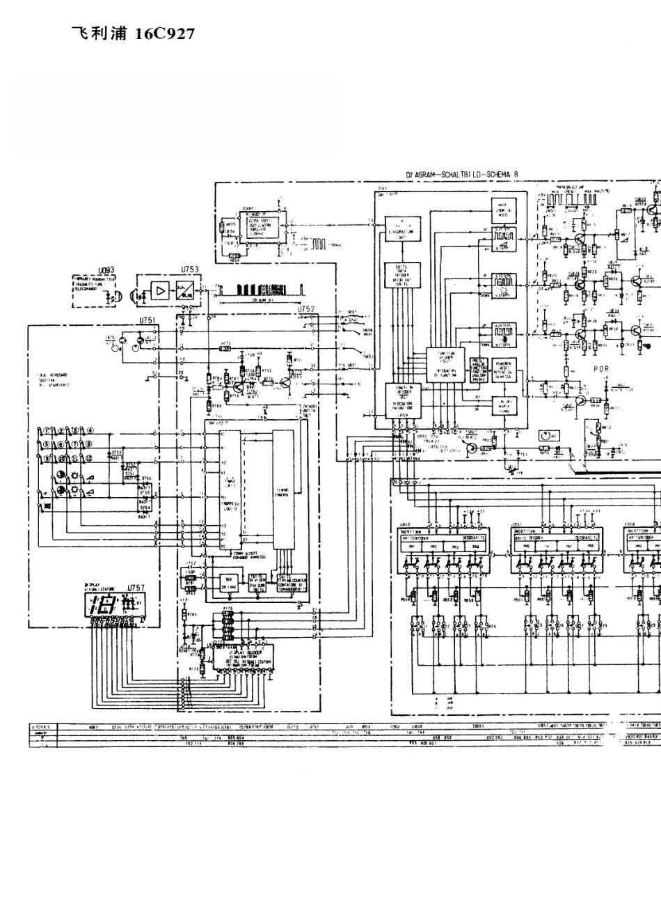 飞利浦16C927彩电电路原理图_飞利浦  16C927(03).pdf_第1页