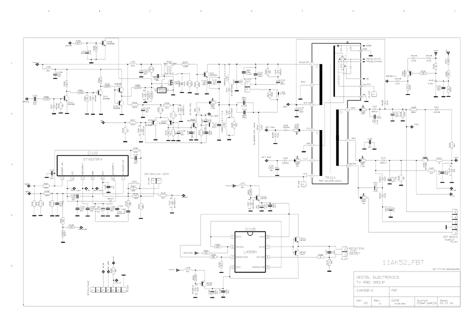 飞利浦11AK52E-2彩电电路原理图_11AK52.pdf_第2页