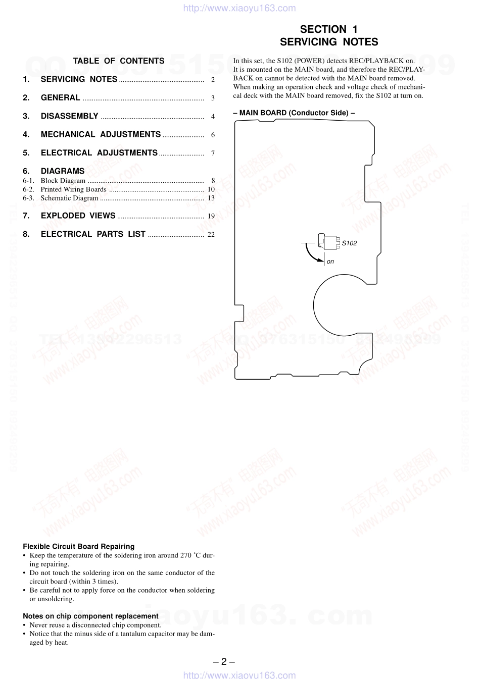 索尼SONY TCM-40DV电路图.pdf_第2页