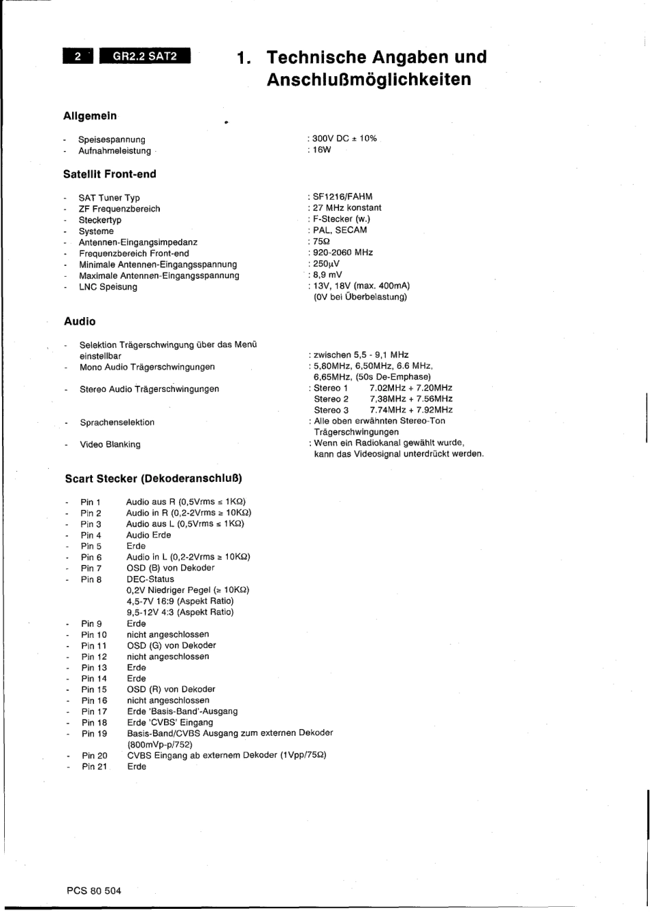 飞利浦 gr22 sat d图纸_gr22_sat_d.pdf_第2页