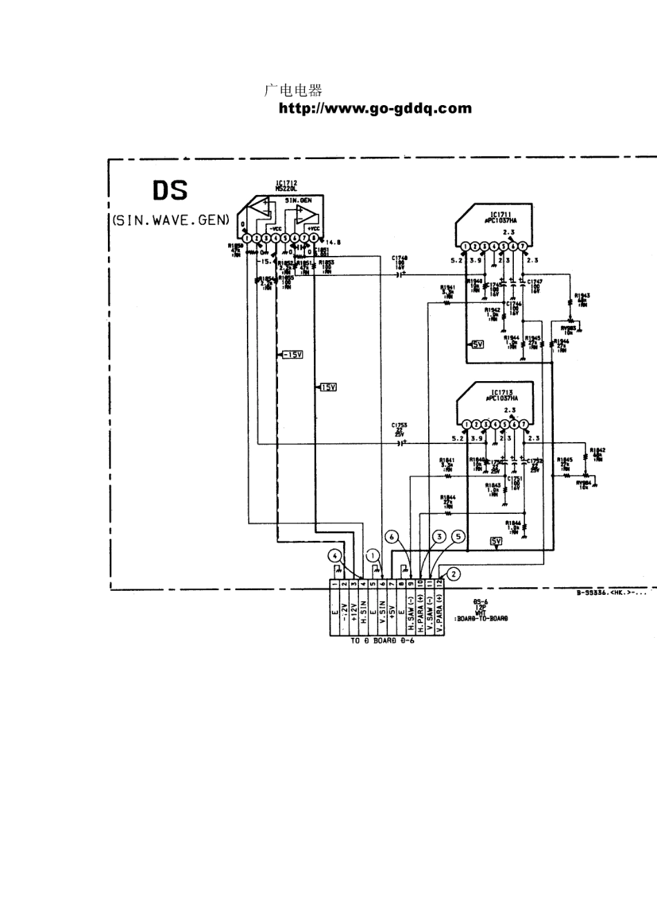 索尼KPR-S53MH1背投电视原理图_索尼  KPR-S46MH1、KPR-S53MH1(31).pdf_第1页