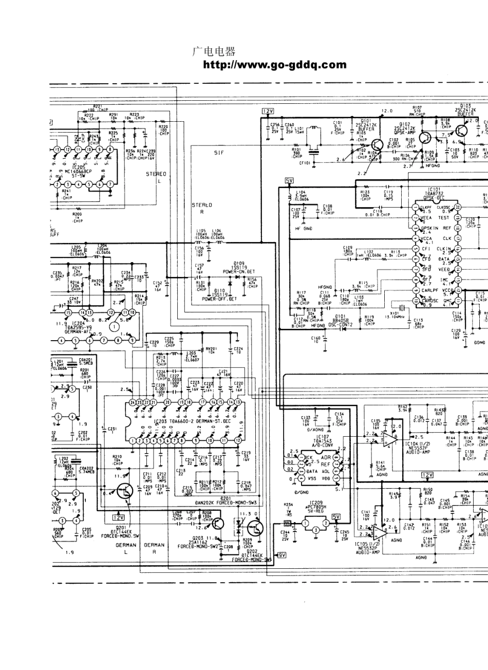 索尼KPR-S53MH1背投电视原理图_索尼  KPR-S46MH1、KPR-S53MH1(25).pdf_第1页