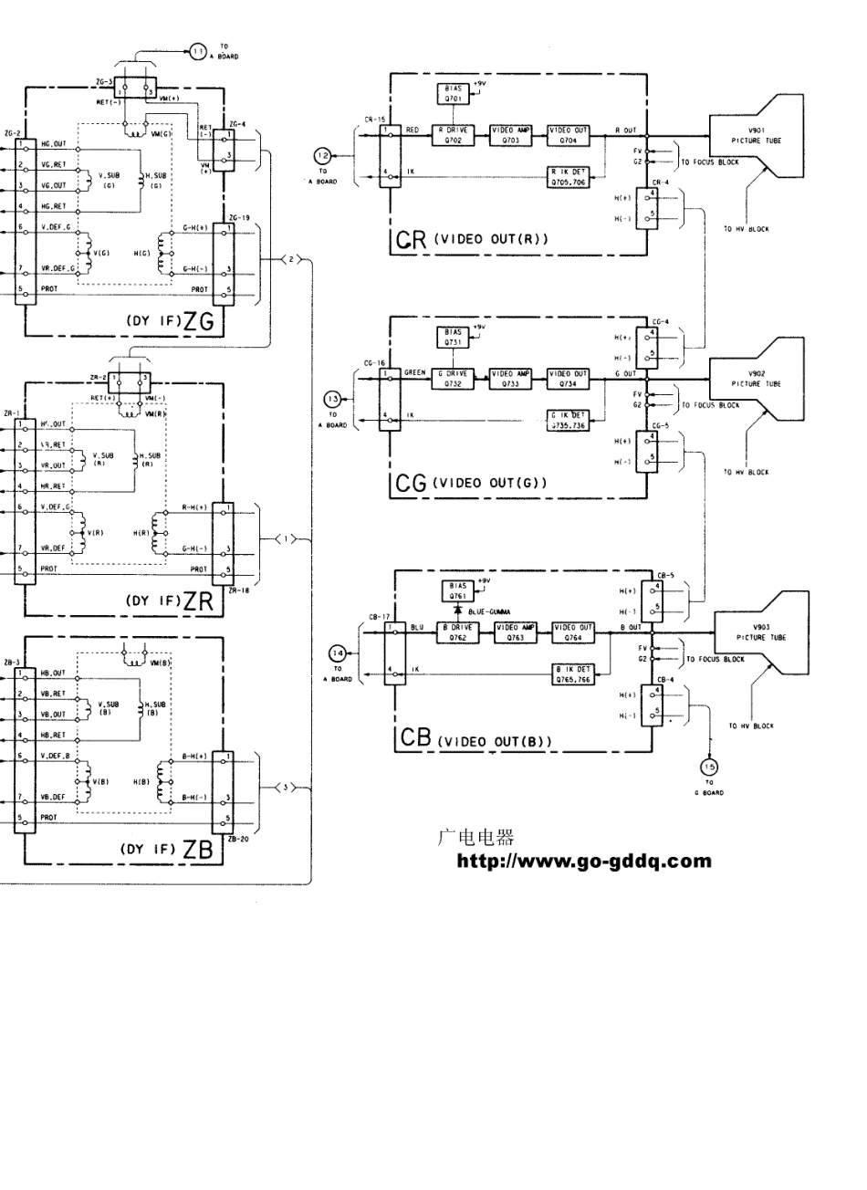 索尼KPR-S53MH1背投电视原理图_索尼  KPR-S46MH1、KPR-S53MH1(06).pdf_第1页