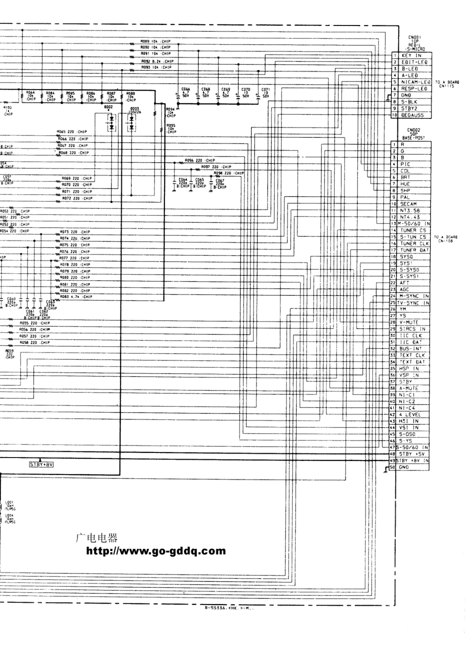 索尼KPR-S46MH1背投电视原理图_索尼  KPR-S46MH1、KPR-S53MH1(22).pdf_第1页