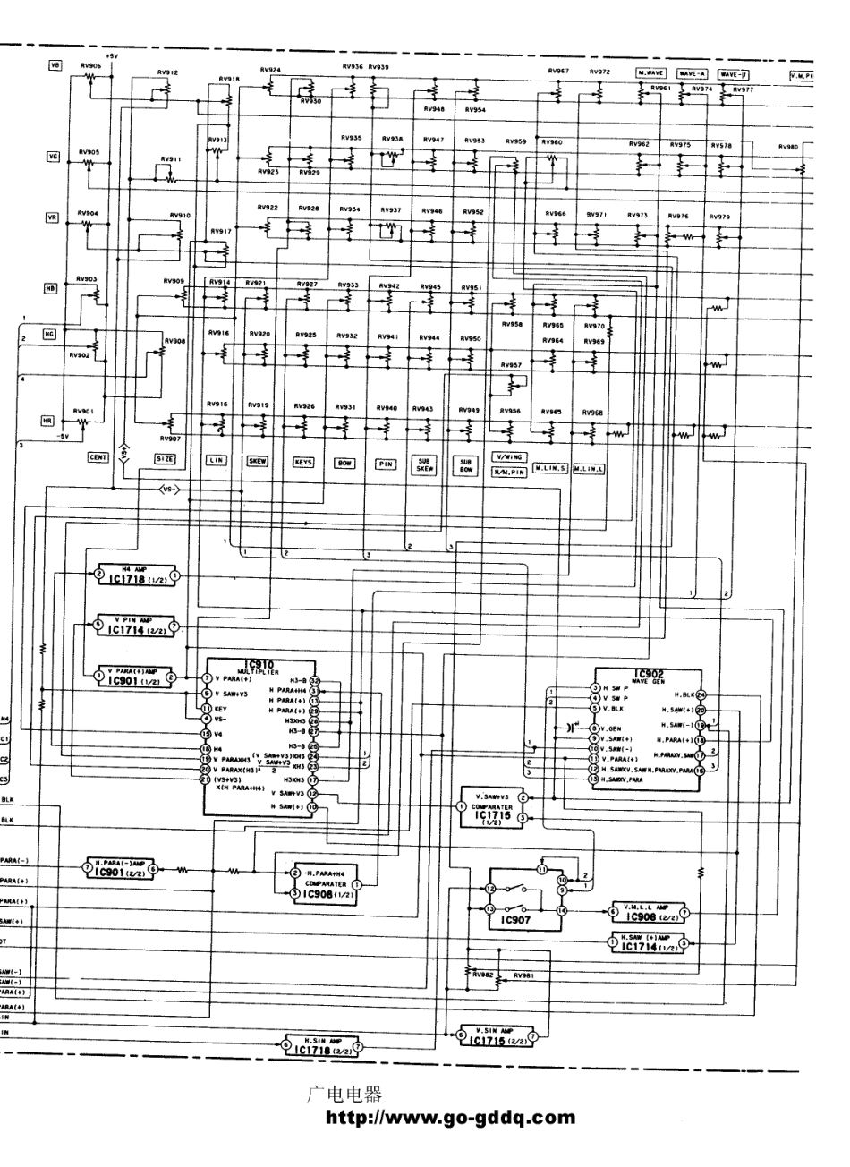 索尼KPR-S46MH1背投电视原理图_索尼  KPR-S46MH1、KPR-S53MH1(04).pdf_第1页