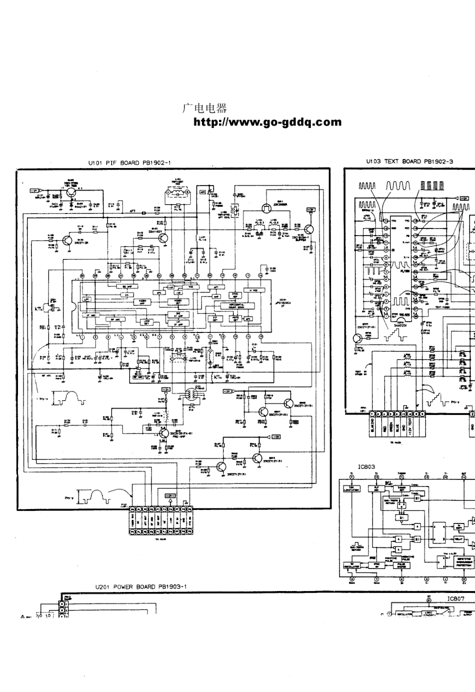 东芝34080彩电原理图_东芝  34080(13).pdf_第1页