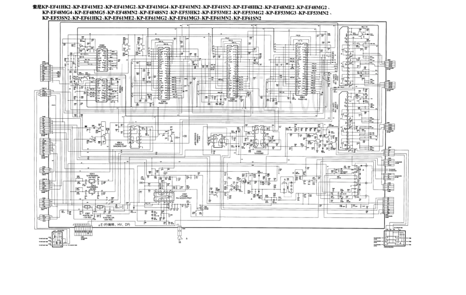 索尼KP-EF41HK3背投电视原理图.pdf_第2页
