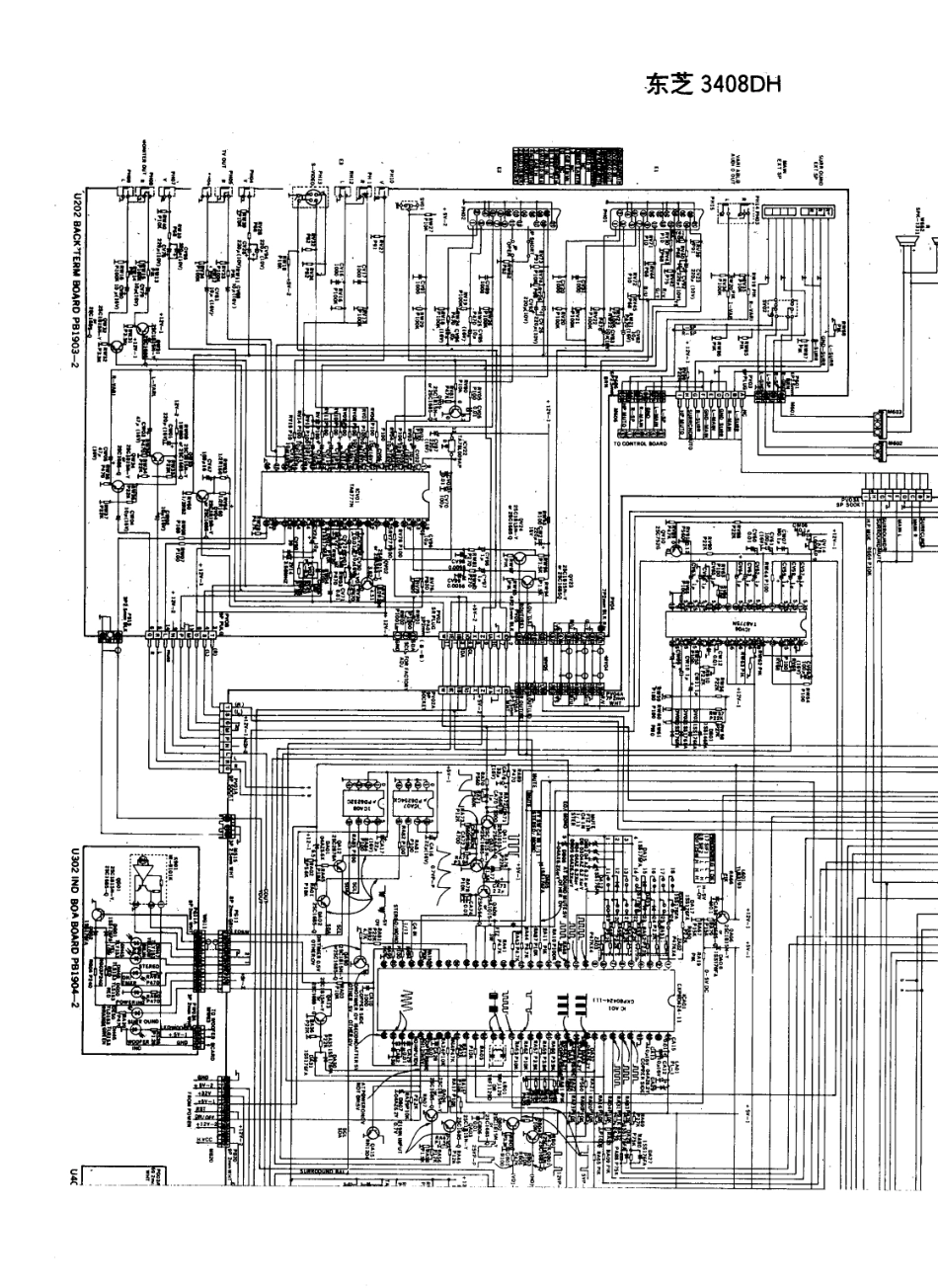 东芝3408DH彩电原理图_东芝  3408DH(03).pdf_第1页