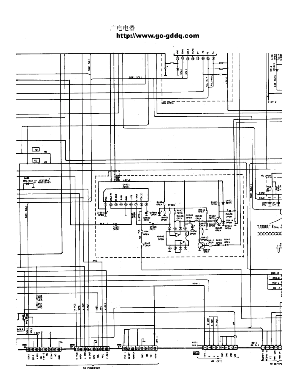 东芝2980DH彩电电路原理图_东芝  2980DE、2980DH(17).pdf_第1页