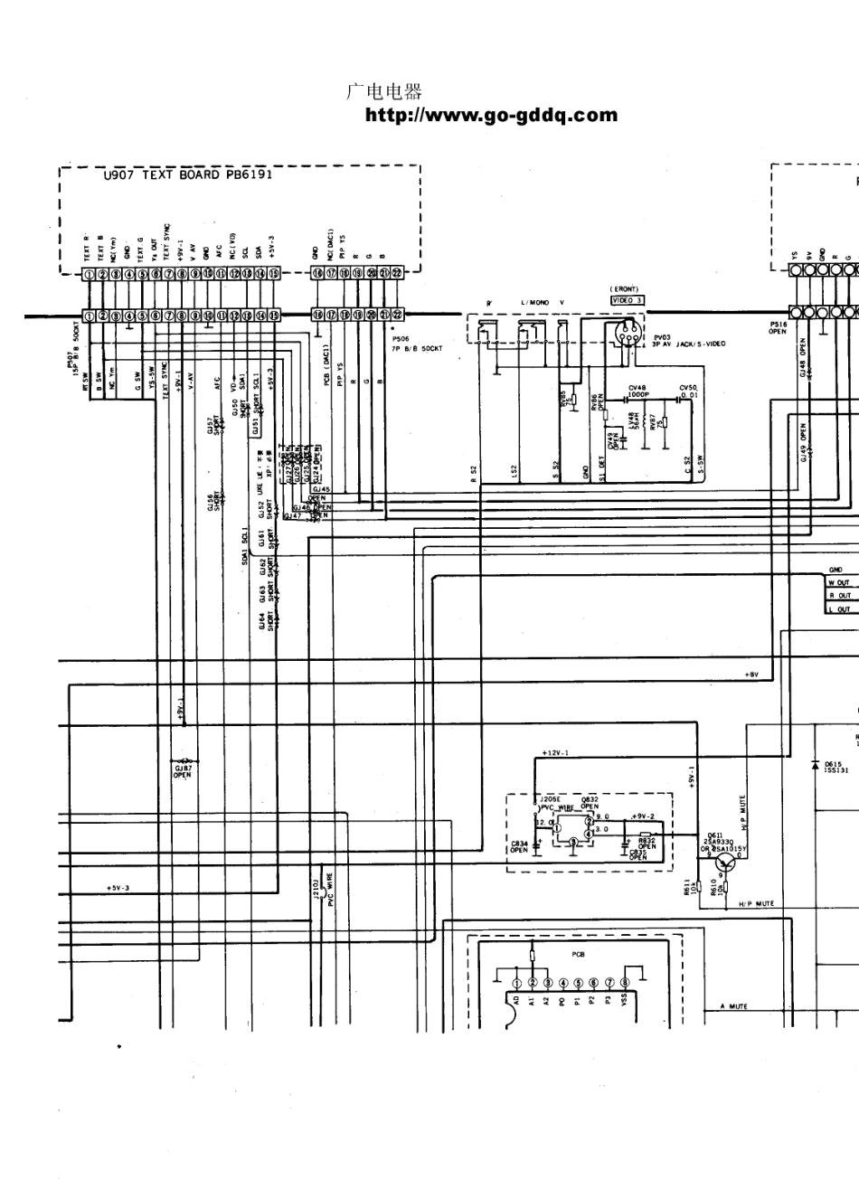 东芝2980DH彩电电路原理图_东芝  2980DE、2980DH(13).pdf_第1页