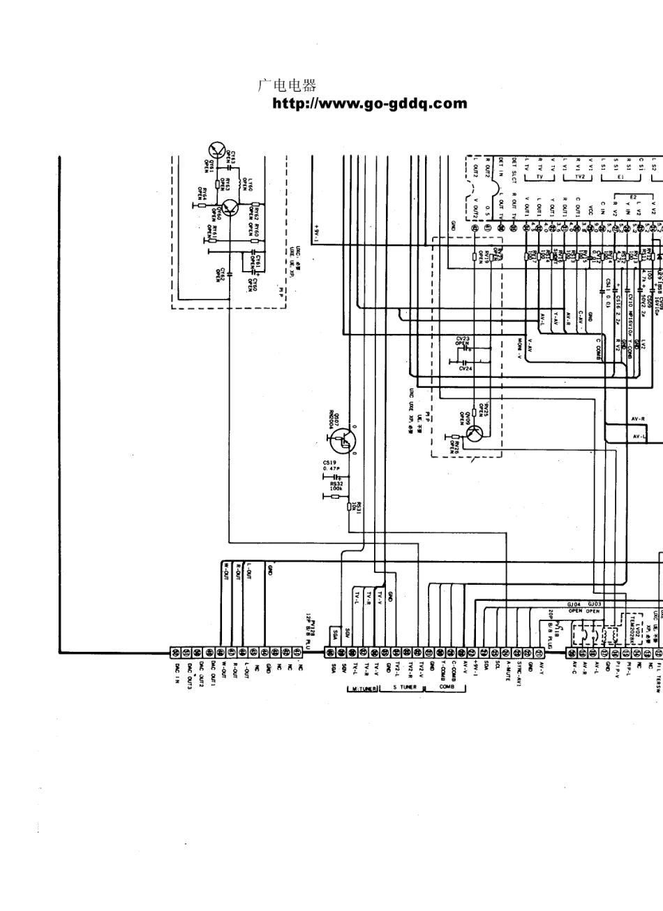 东芝2980DH彩电电路原理图_东芝  2980DE、2980DH(09).pdf_第1页