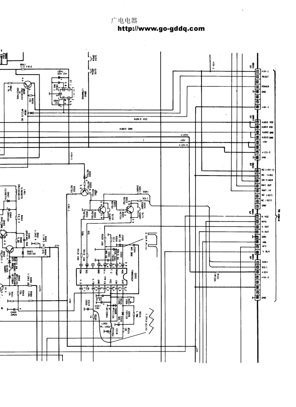 东芝2980DH彩电电路原理图_东芝  2980DE、2980DH(04).pdf_第1页