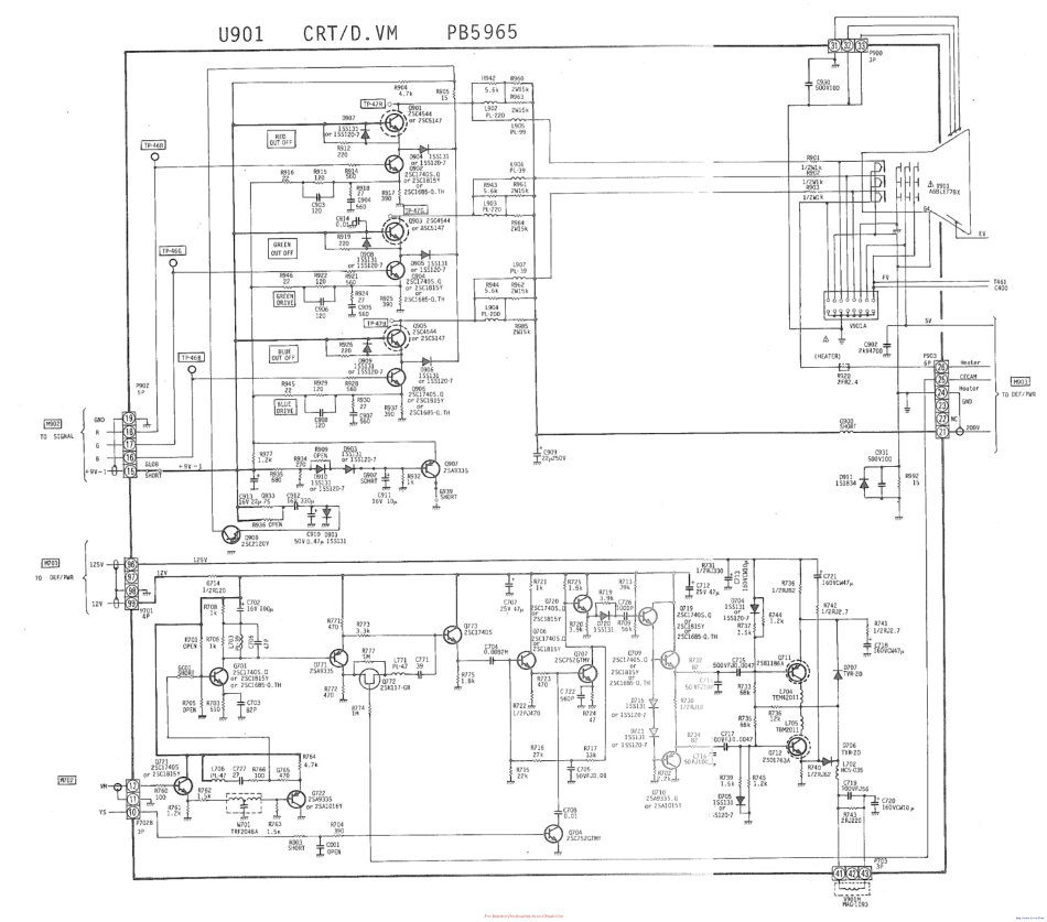 东芝2960XHC彩电电路原理图_200511320921634.pdf_第1页