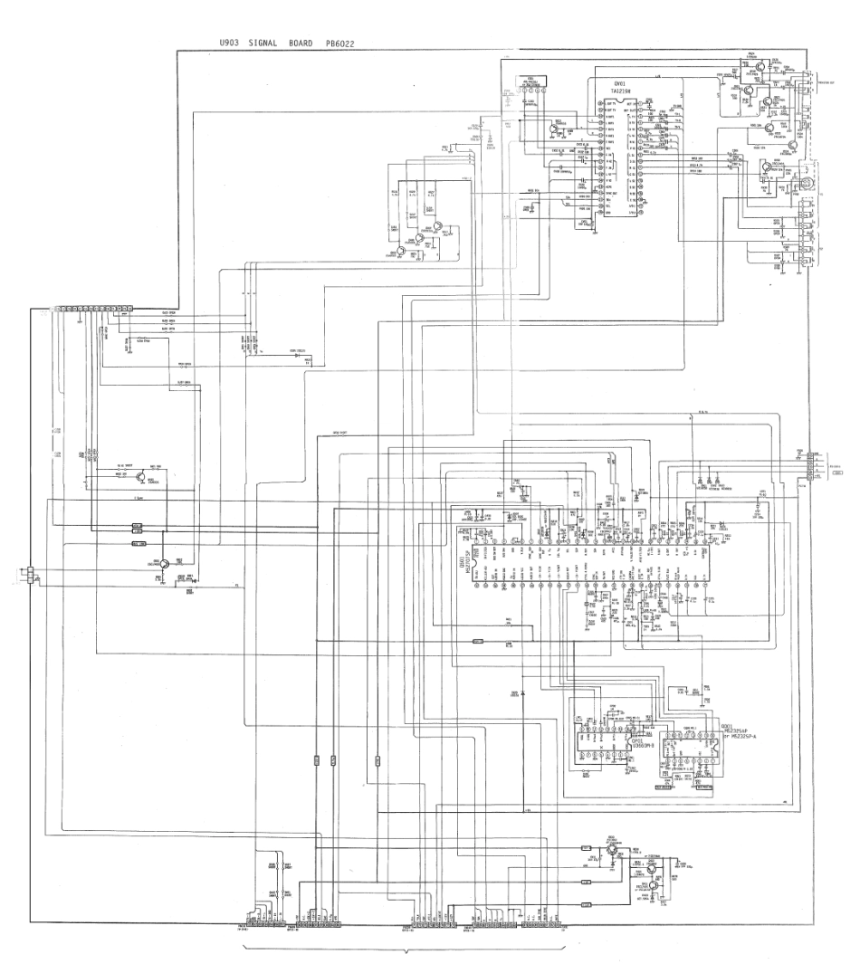 东芝2950XHG彩电原理图_东芝2950XHG.pdf_第1页