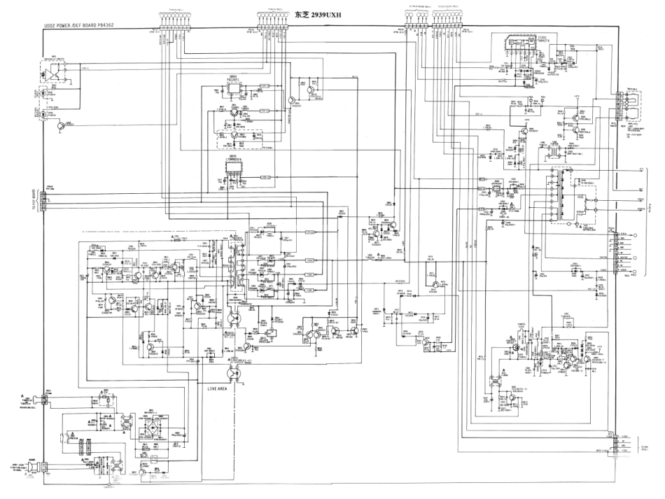 东芝2939UXH彩电原理图_2939UXH-6.pdf_第1页