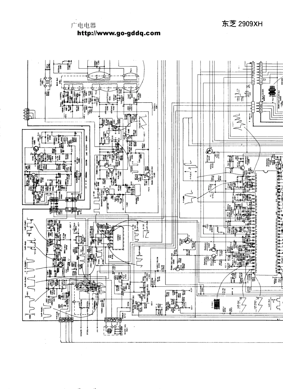 东芝2909XH彩电原理图_东芝  2909XH(05).pdf_第1页