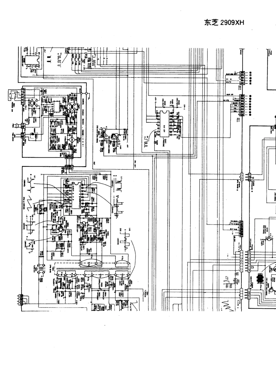 东芝2909XH彩电原理图_东芝  2909XH(03).pdf_第1页