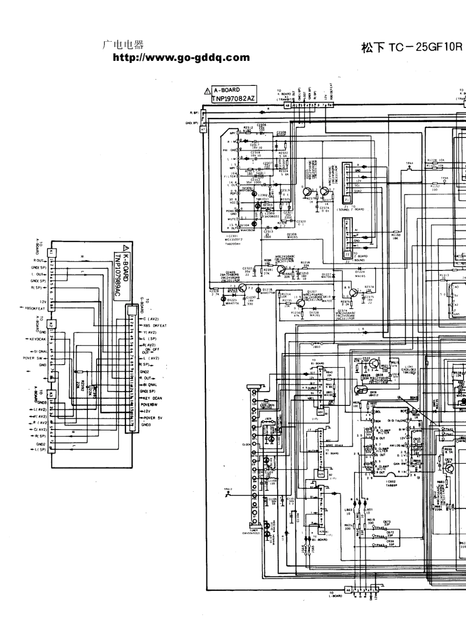 松下TC-25GF10R彩电图纸_松下  TC-25GF10R(03).pdf_第1页