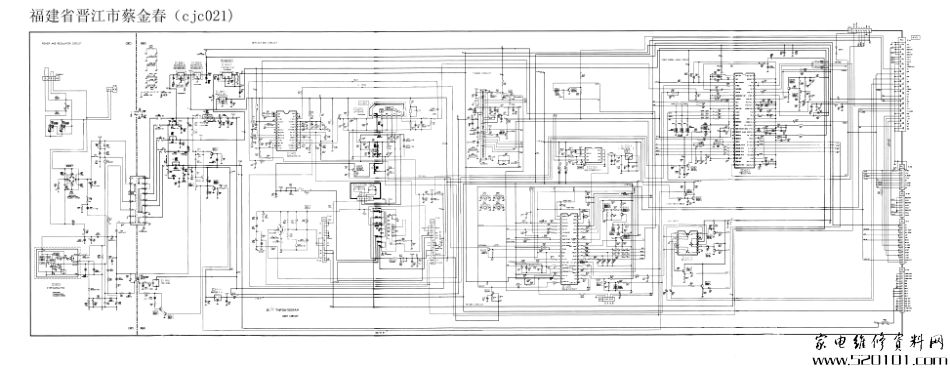 松下TC-21P30RA彩电原理图_松下TC-21P30RA.pdf_第1页