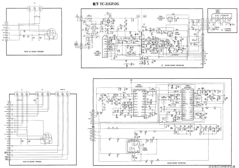 松下TC-21GF12G彩电原理图_松下TC-21GF12G.pdf_第2页