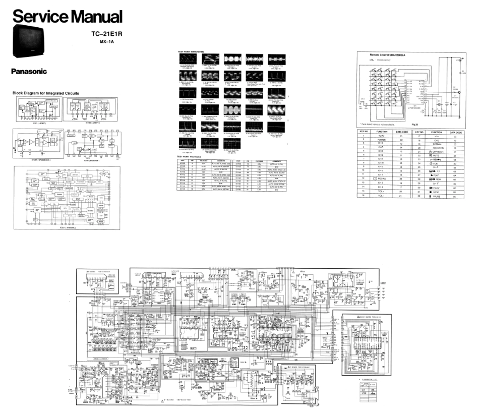 松下TC-21E1R彩电图纸.pdf_第1页