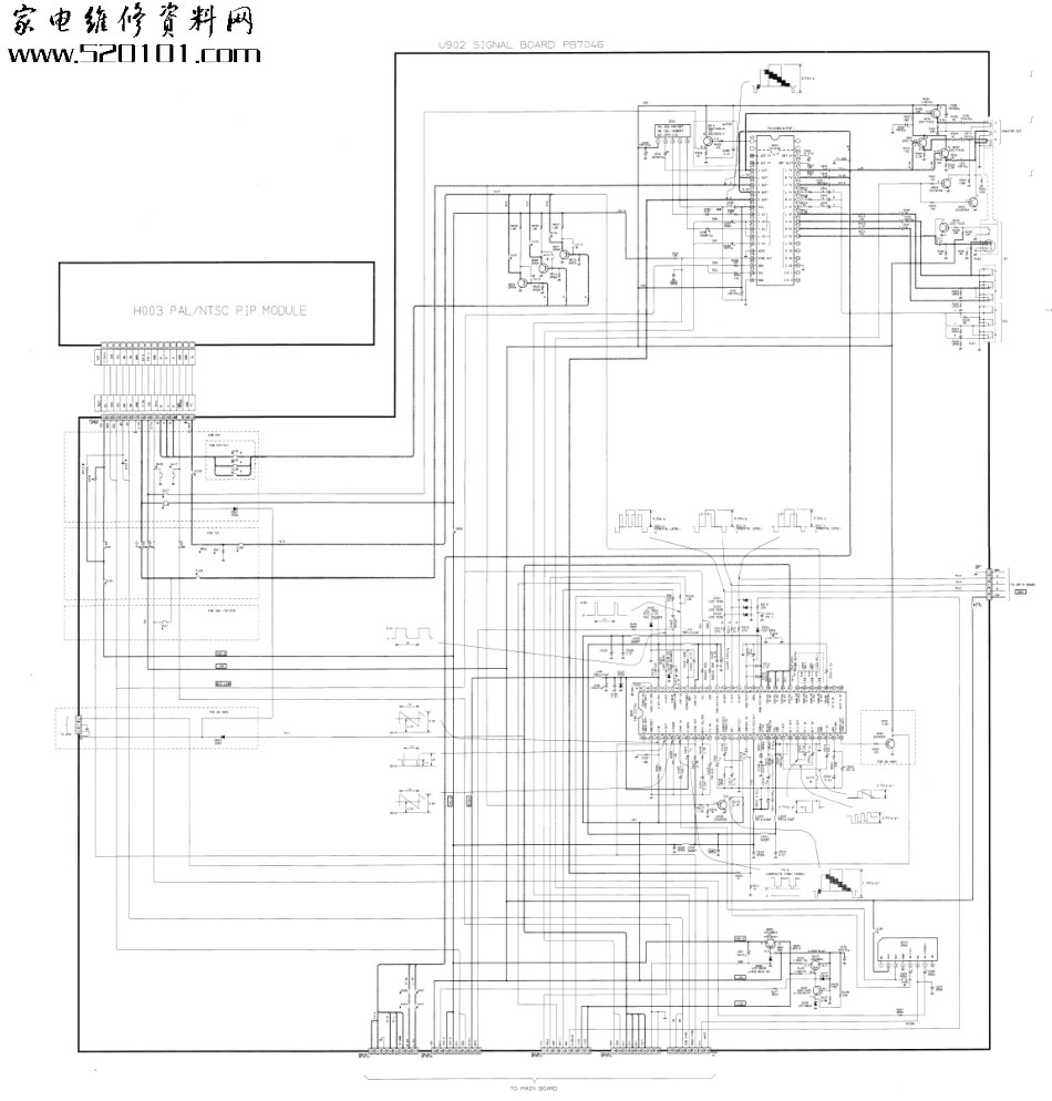 东芝2560XHC彩电原理图_东芝2560XHC彩电图纸.pdf_第1页