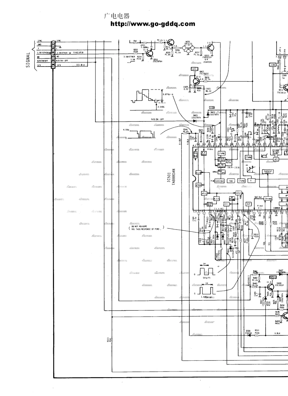 东芝2540XP彩电电路原理图_东芝  2540XP(11).pdf_第1页