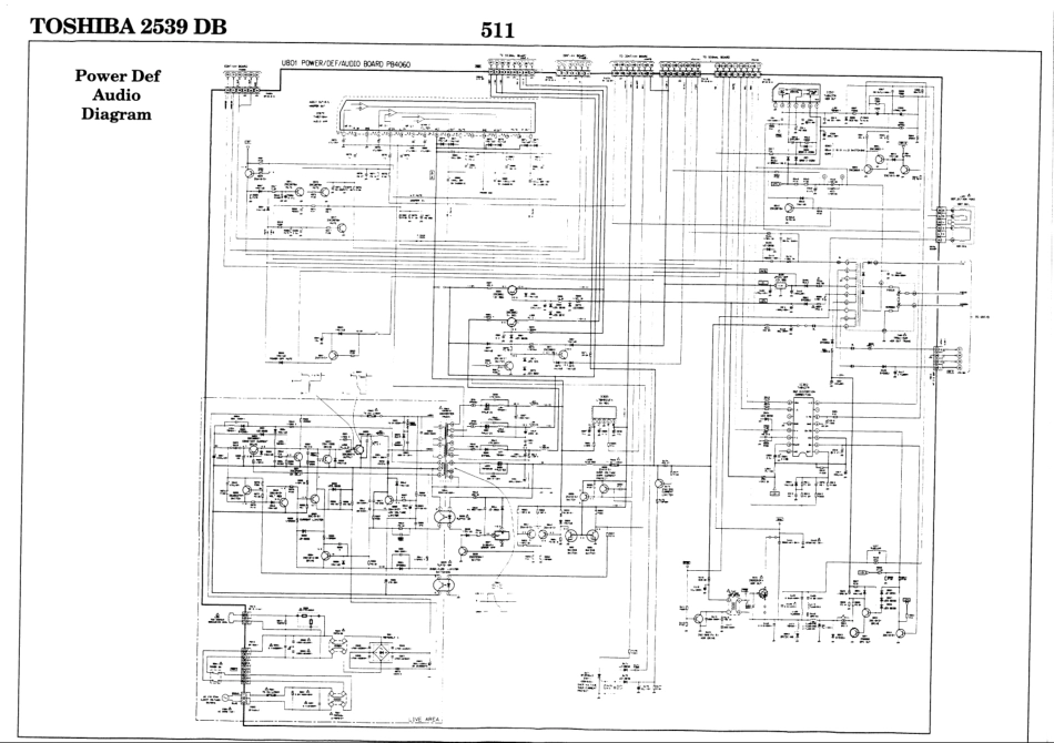 东芝2539DB彩电原理图_东芝2539DB.pdf_第2页