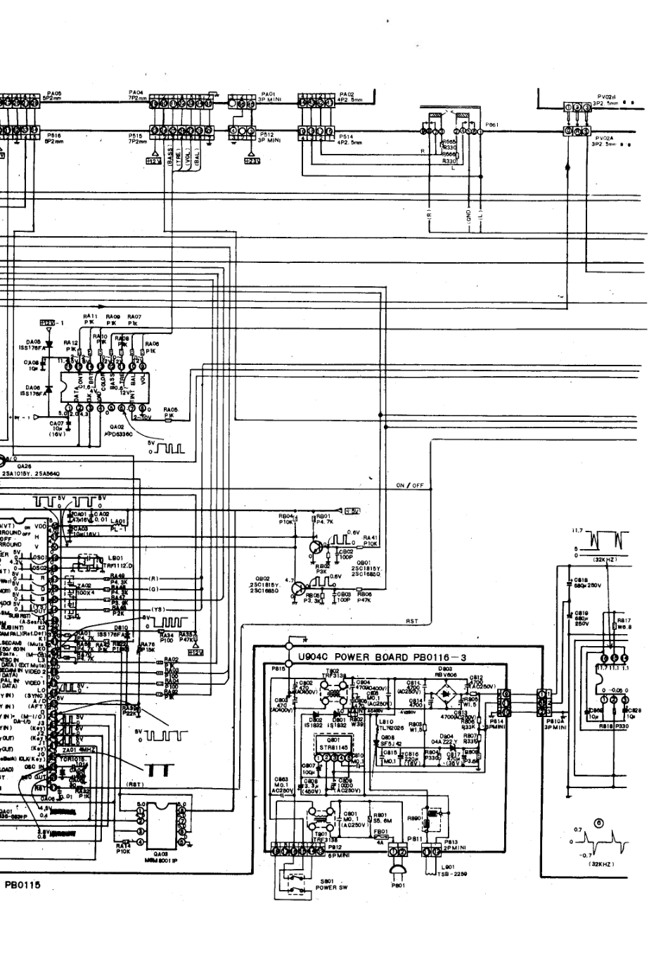 东芝2500XH彩电电路原理图_东芝  2500XH(06).pdf_第1页