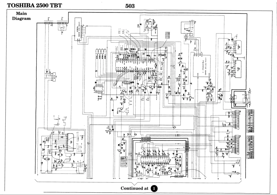 东芝2500TB彩电原理图_东芝2500TB.pdf_第2页