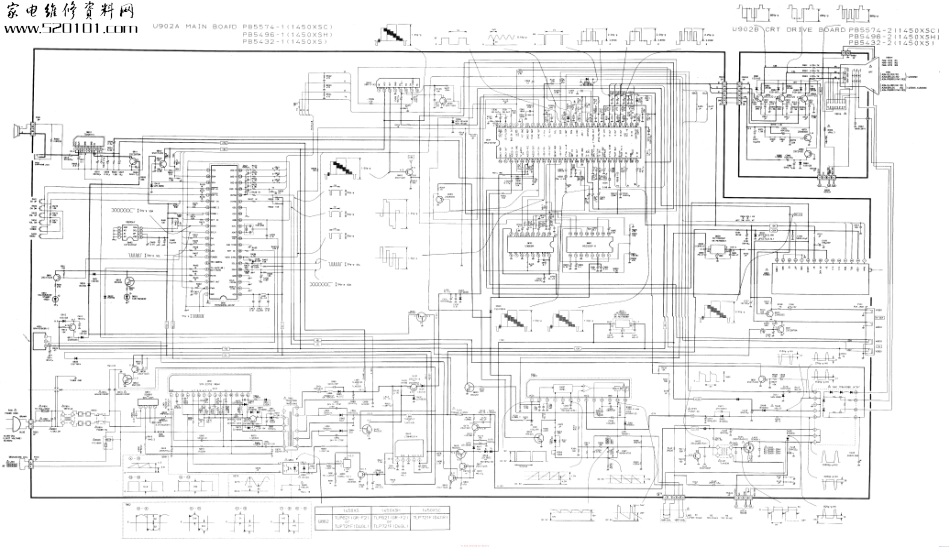 东芝2160XHC彩电原理图_东芝2160XHC.pdf_第1页