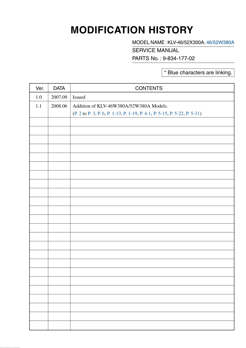 索尼KLV-46X300A液晶电视维修手册.pdf_第1页