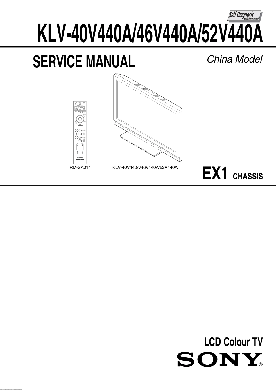 索尼KLV-52V440A液晶电视维修手册.pdf_第1页