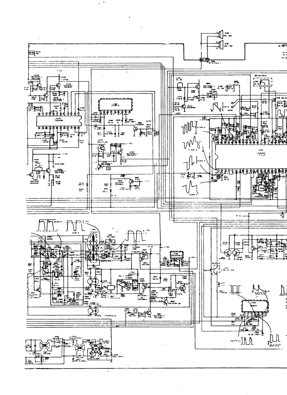 东芝2120RCV彩电电路原理图_东芝  2120RCV(03).pdf_第1页