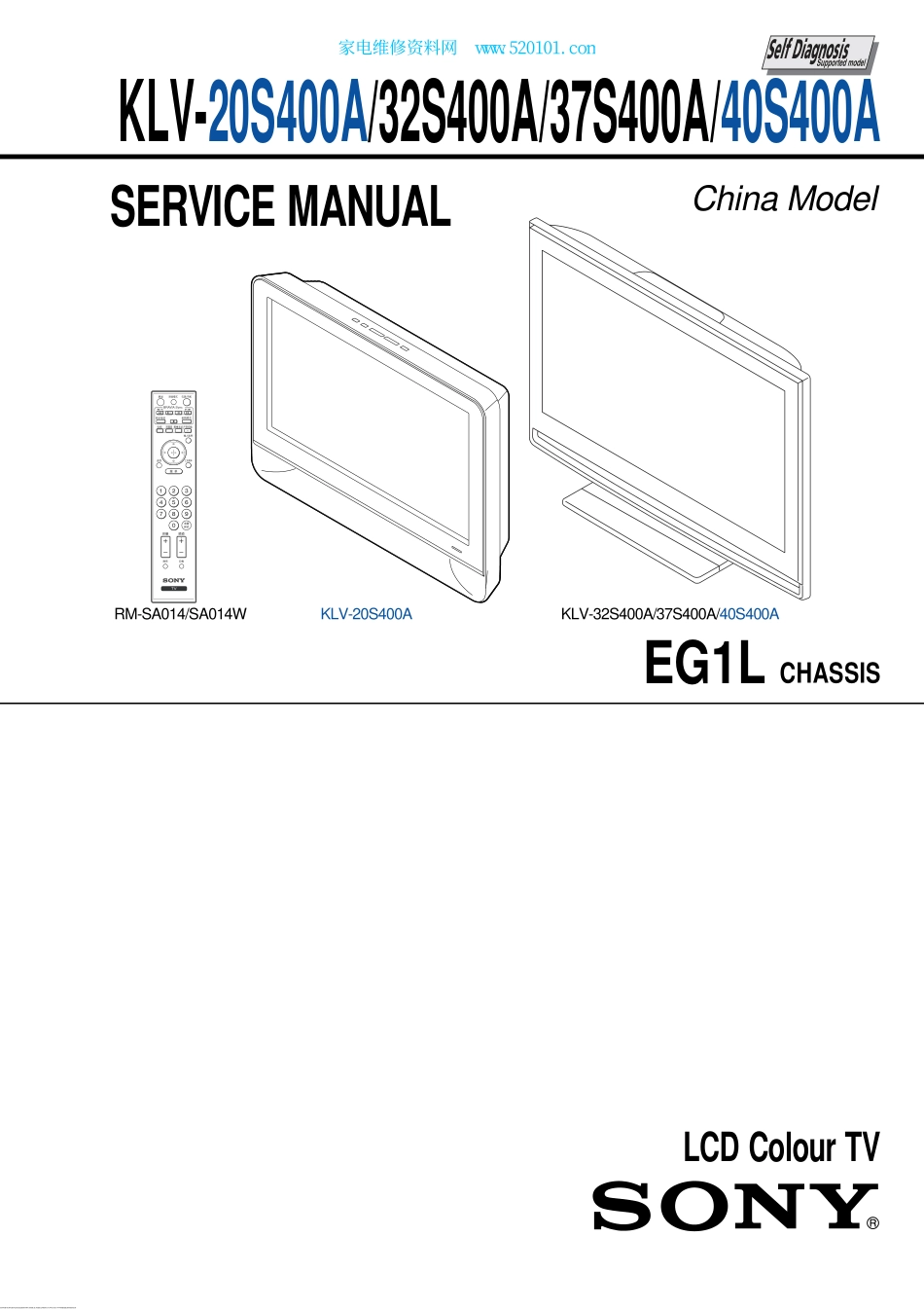 索尼KLV-40S400A液晶电视维修手册.pdf_第2页