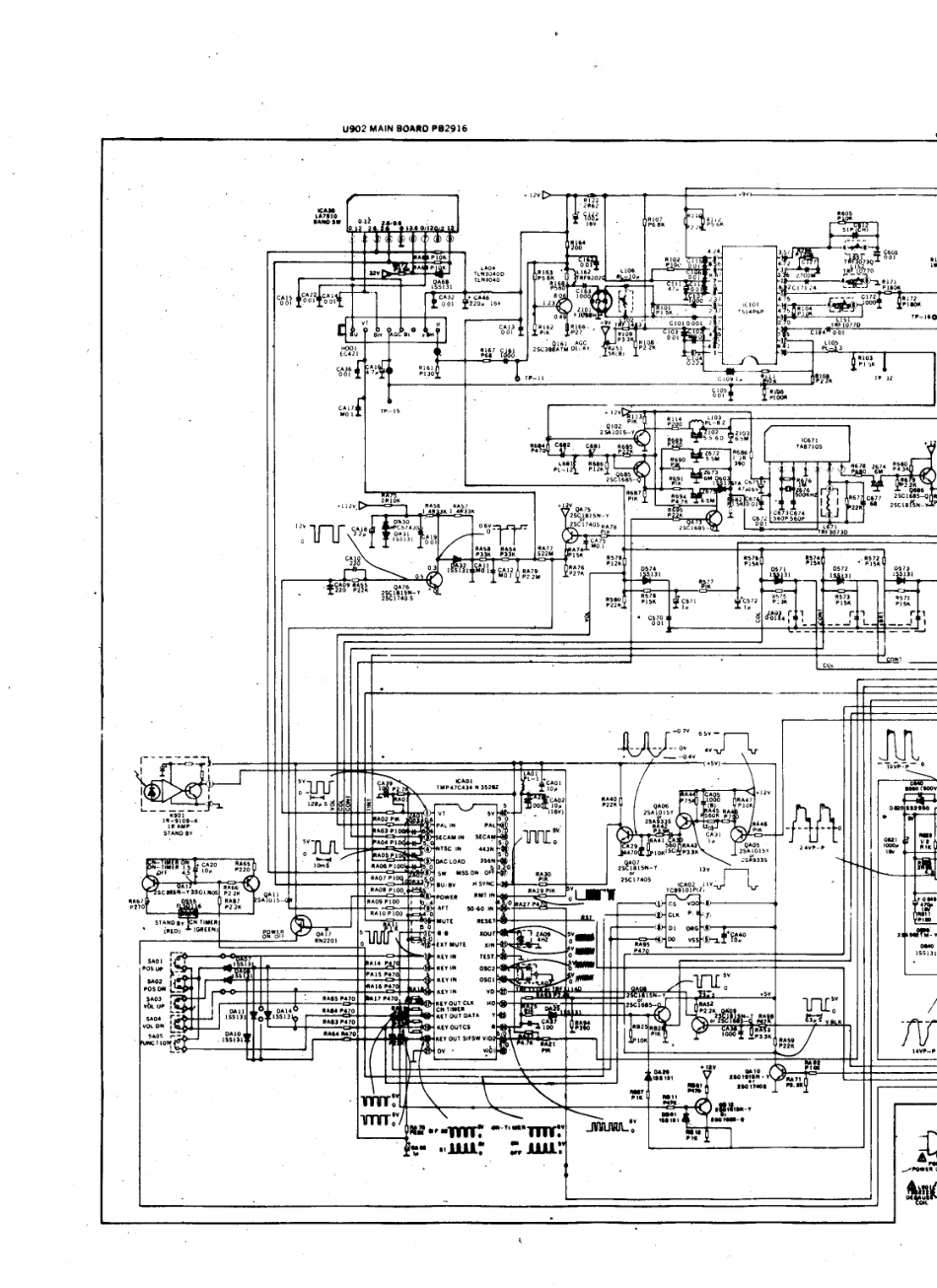 东芝2120HC彩电电路原理图_东芝  2120HC(01).pdf_第1页