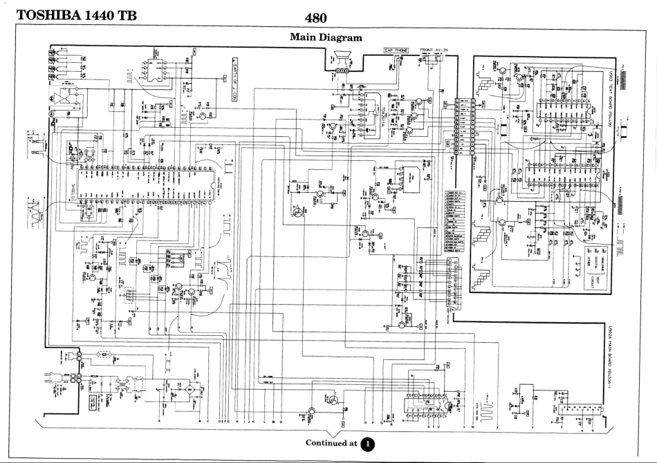 东芝1440TB彩电原理图_东芝1440TB.pdf_第2页