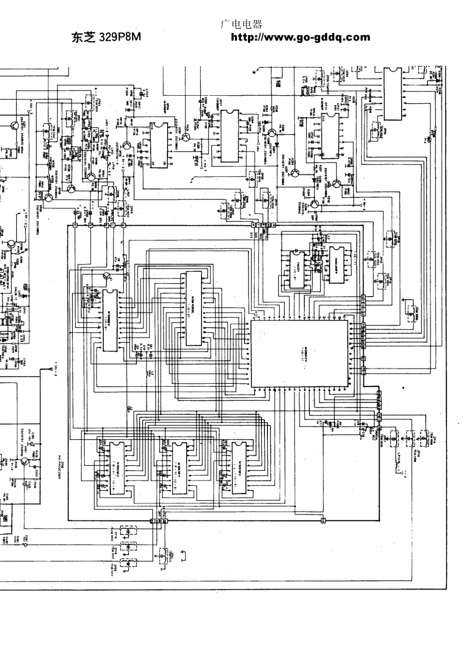 东芝329PSM彩电原理图_东芝  329PSM(08).pdf_第1页