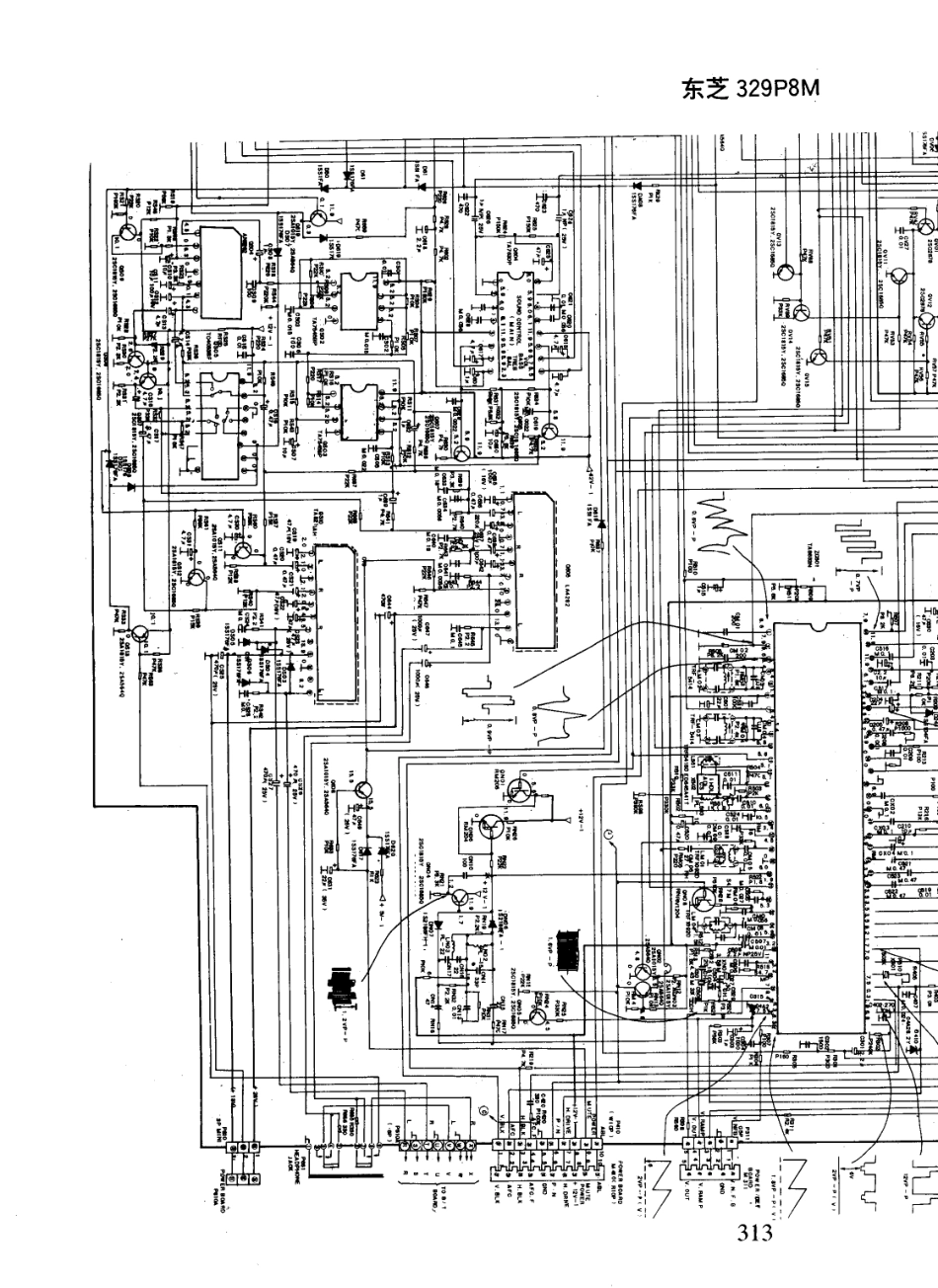 东芝329PSM彩电原理图_东芝  329PSM(03).pdf_第1页