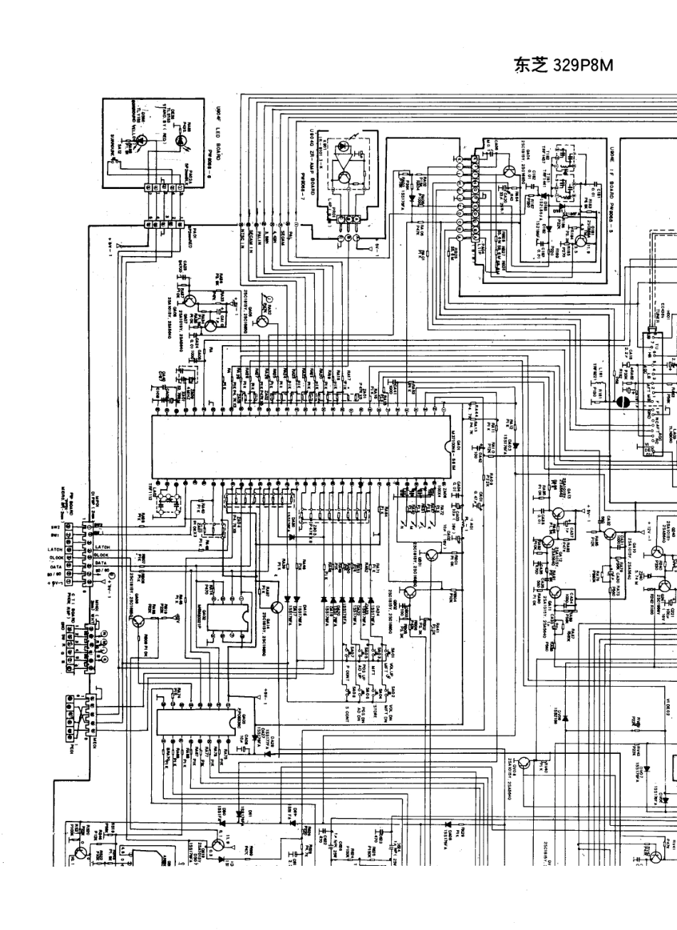 东芝329PSM彩电原理图_东芝  329PSM(01).pdf_第1页