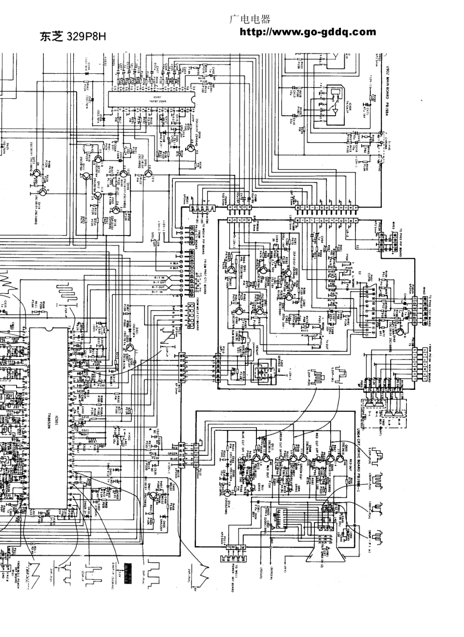 东芝329P8H彩电原理图_东芝  329P8H(06).pdf_第1页