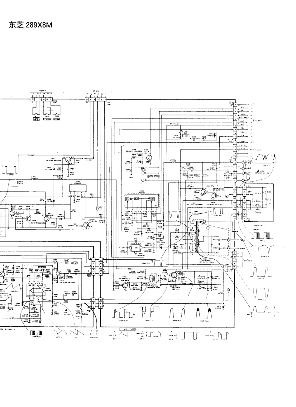 东芝289X8M彩电原理图_东芝  289X8M(04).pdf_第1页