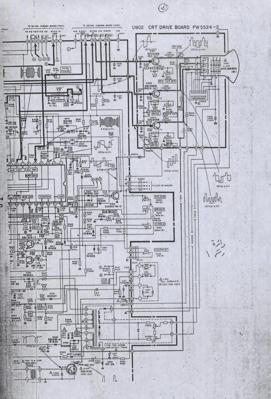 东芝258S7G彩电原理图_东芝258S7G.pdf_第1页